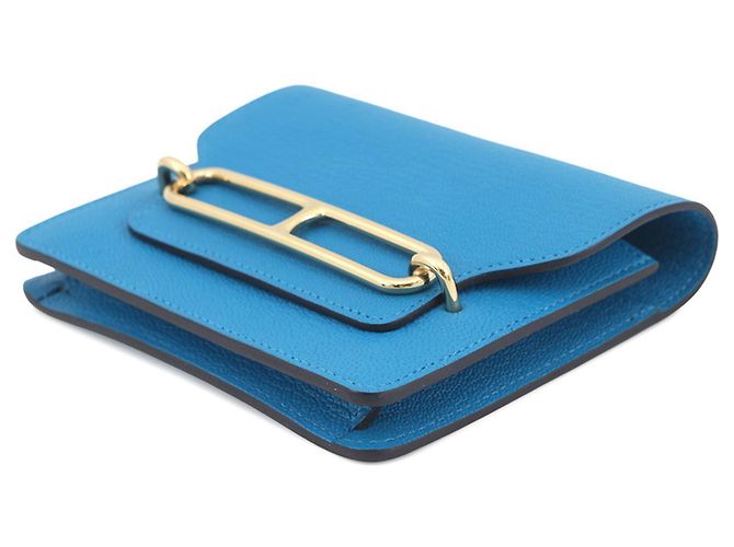 Hermès Hermes Roulis Loulis Blue Frida Coin Purse - view 2