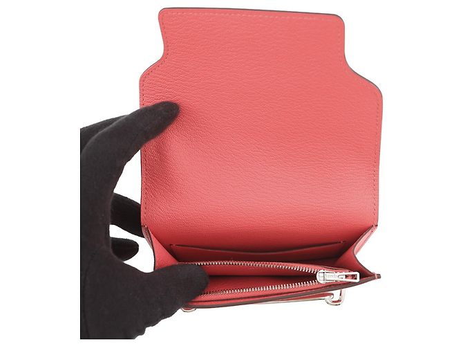 Monedero Kara Hermès en piel Chevre Mysore - vista 5