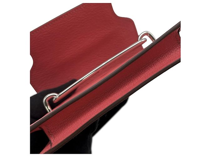 Monedero Kara Hermès en piel Chevre Mysore - vista 7