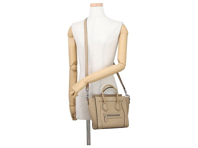 Céline Borsa Celine Luggage Nano Shopper - vista 5