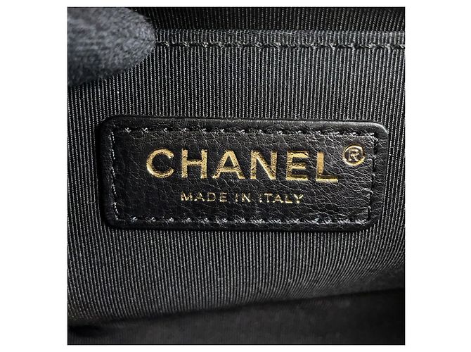 Borsa Chanel Matelasse Boy Small Nero - vista 15