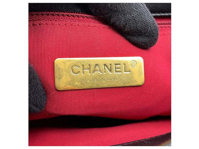 Borsa a tracolla con catena Chanel CHANEL19 Nero - vista 16