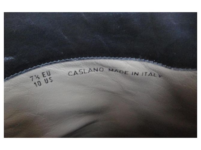 Bally Casland hohe Stiefel aus schwarzem Leder - Ansicht 9
