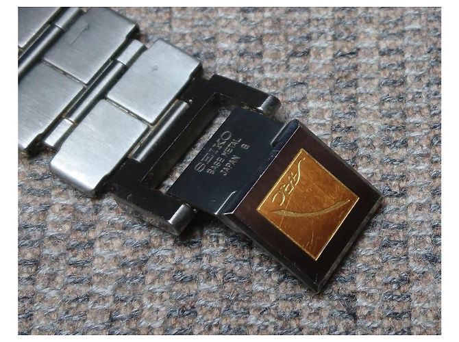 Relógio Seiko Arc Quartz 1220-5210 Dourado Hardware prateado - vista 11