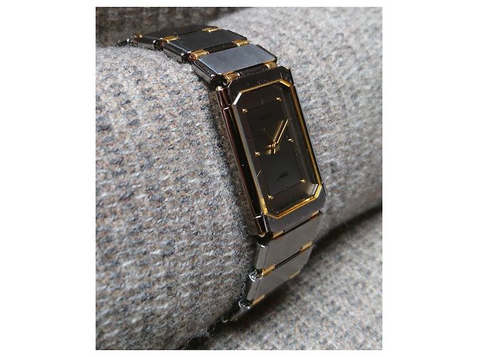 Relógio Seiko Arc Quartz 1220-5210 Dourado Hardware prateado - vista 2