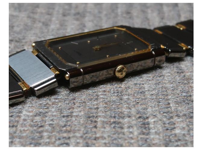 Relógio Seiko Arc Quartz 1220-5210 Dourado Hardware prateado - vista 6