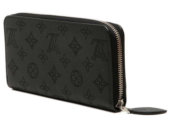 Louis Vuitton Monogram Mahina Zippy Wallet Schwarz - Ansicht 2