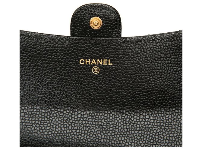 Cartera larga Chanel Matelassé Coco Mark Negro - vista 5