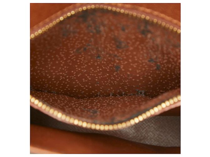 Borsa a tracolla Louis Vuitton Monogram Saint Cloud MM Marrone - vista 10
