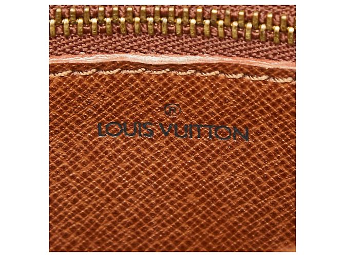 Borsa a tracolla Louis Vuitton Monogram Saint Cloud MM Marrone - vista 12