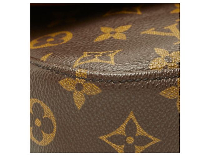Borsa a tracolla Louis Vuitton Monogram Saint Cloud MM Marrone - vista 5