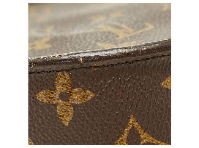 Borsa a tracolla Louis Vuitton Monogram Saint Cloud MM Marrone - vista 7