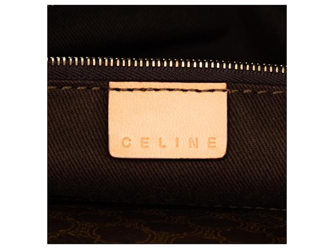 Céline Borsa Celine Macadam Boston Bag Marrone - vista 5