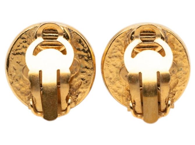 Timeless Orecchini a clip Chanel Coco Mark Vintage D'oro - vue 2
