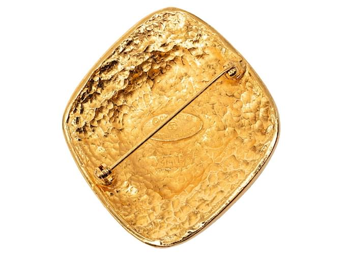 Timeless Chanel Coco Mark Arabesque Brosche Golden - Ansicht 2
