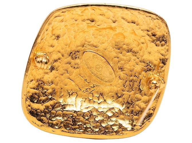 Timeless Chanel Coco Mark Arabesque Brosche Golden - Ansicht 3
