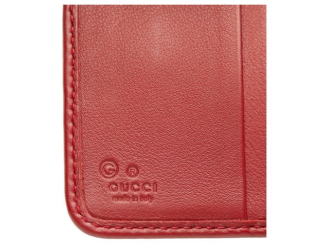Gucci Microguccissima Bi-fold Wallet Rot - Ansicht 7