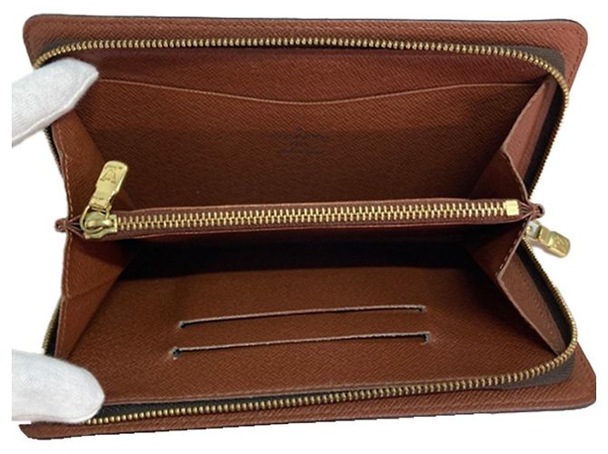 Louis Vuitton Monogram Long Wallet Braun - Ansicht 7