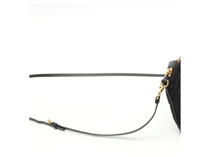 Borsa a tracolla Prada PRADA Re-Nylon x Pelle Saffiano Nero - vista 2