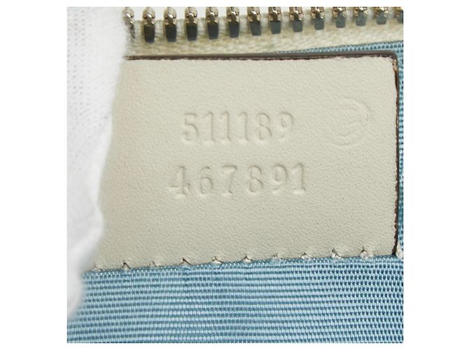 Borsa a tracolla Gucci x SEGA GUCCY D'oro Bianco sporco - vista 10