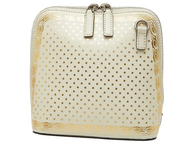 Borsa a tracolla Gucci x SEGA GUCCY D'oro Bianco sporco - vista 2