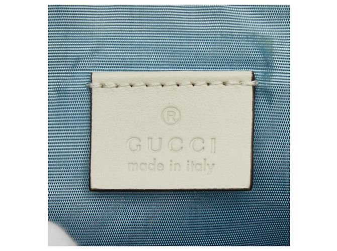 Borsa a tracolla Gucci x SEGA GUCCY D'oro Bianco sporco - vista 9