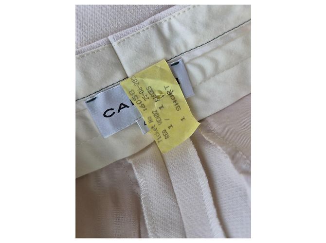 Shorts Carven bege em lã e viscose - vista 5