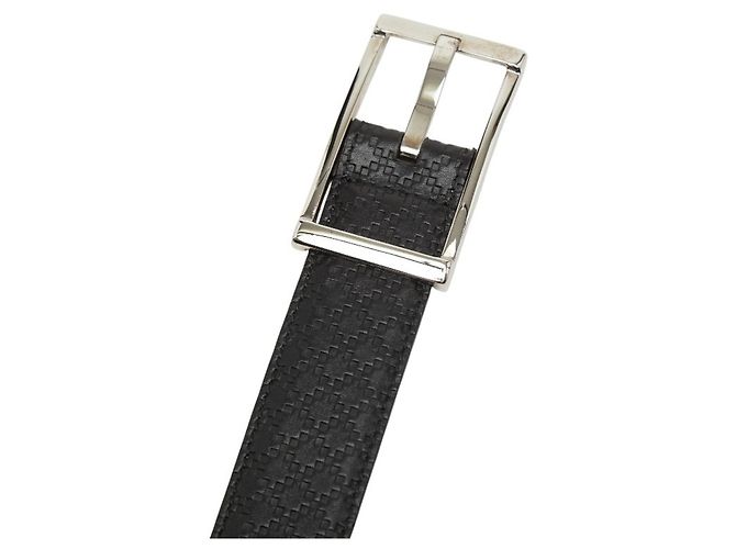 Cintura Gucci Diamante in pelle nera Nero - vista 5