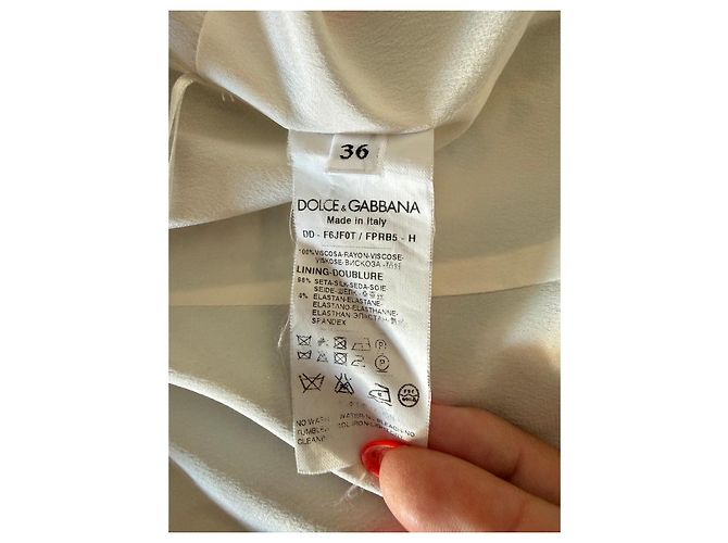 Dolce & Gabbana Minikleid mit Blumenprint - Hellblau Braun Pink Weiß Grün Gelb - Ansicht 5
