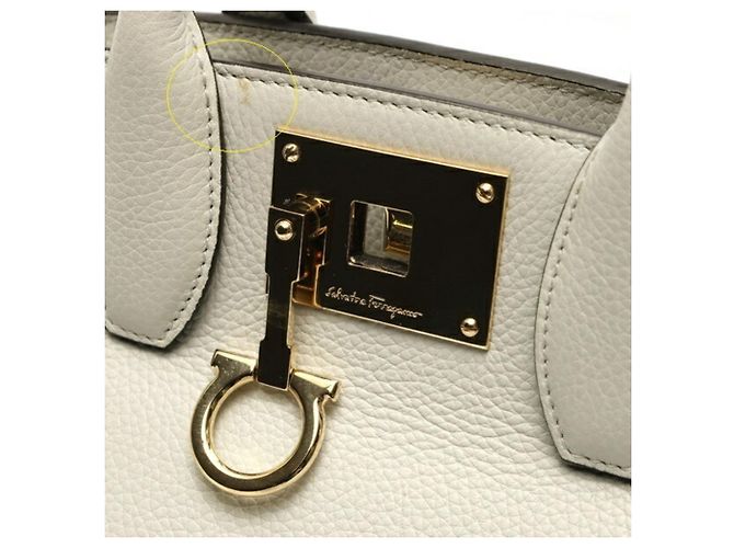 Borsa Studio Salvatore Ferragamo Small Grigio - vista 5