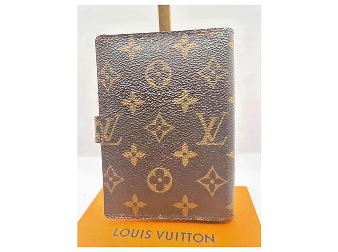 Louis Vuitton Funda de Agenda PM Lona Monogram Castaño Monograma - vista 3