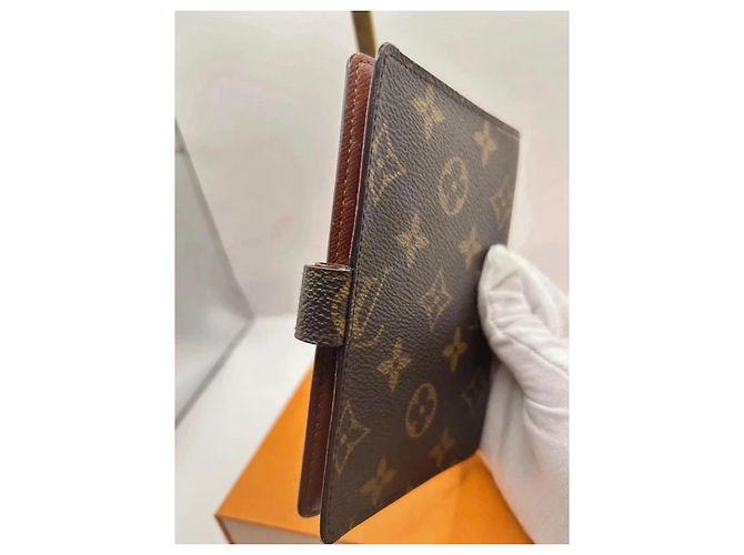 Louis Vuitton Funda de Agenda PM Lona Monogram Castaño Monograma - vista 5