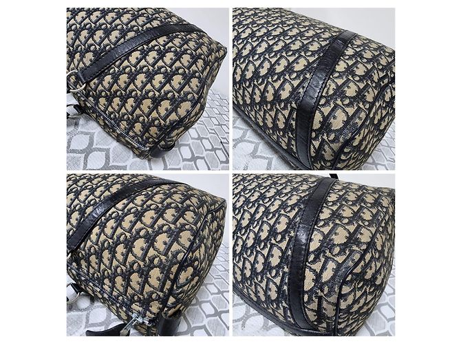 Borsa Christian Dior Trotter Nero/Beige - vista 10