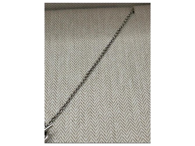 Collana Hermès Chaine d'Ancre Kelly Cadenas Argento - vista 6