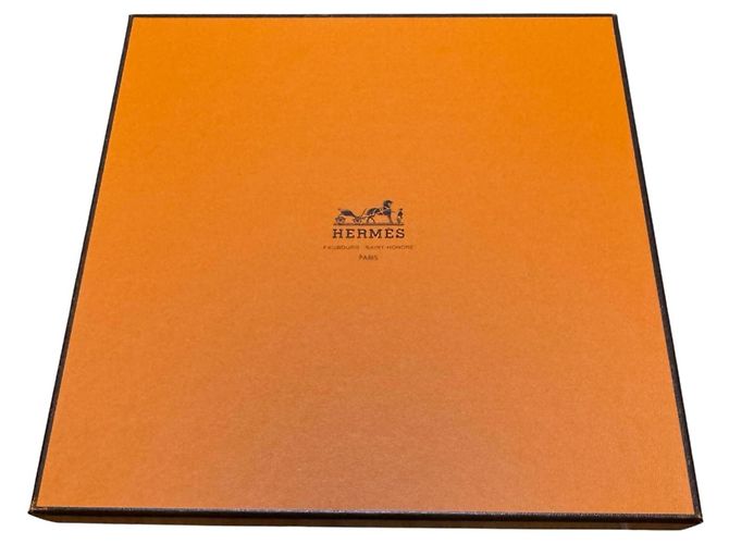 Hermès Sciarpa Hermes Carre 90 POSTE ET CAVALERIE Multicolore - vista 7