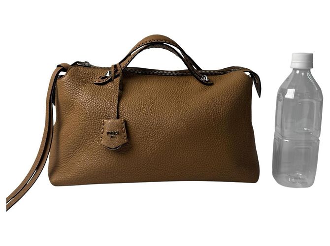 Borsa a 2 vie Fendi By The Way Large Selleria Marrone - vista 10