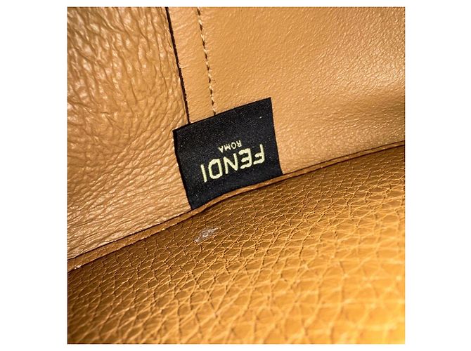 Borsa a 2 vie Fendi By The Way Large Selleria Marrone - vista 16