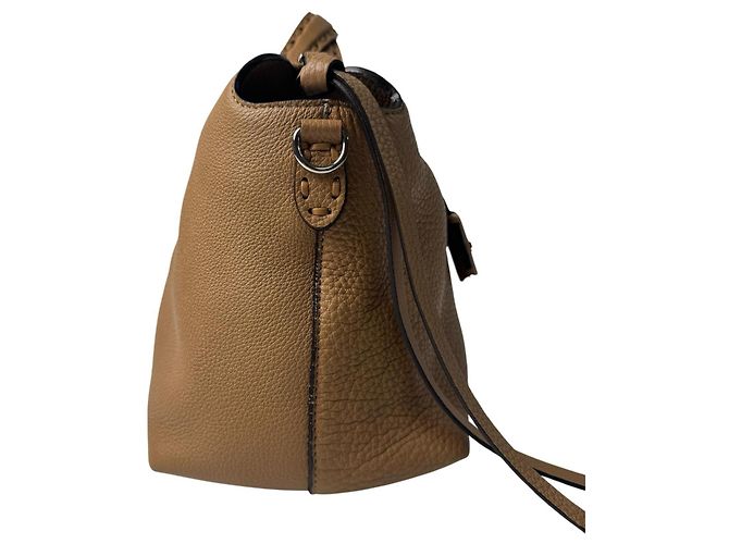 Borsa a 2 vie Fendi By The Way Large Selleria Marrone - vista 5