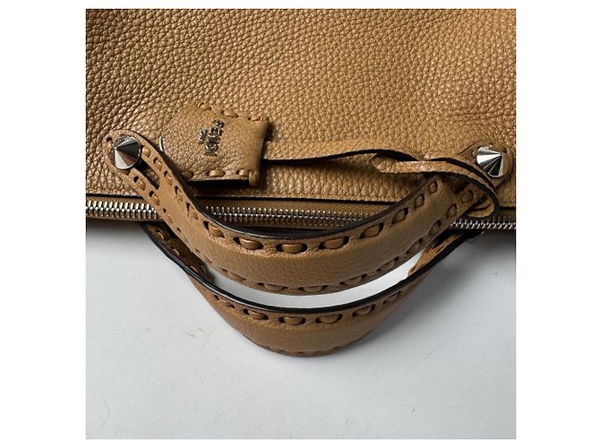 Borsa a 2 vie Fendi By The Way Large Selleria Marrone - vista 7