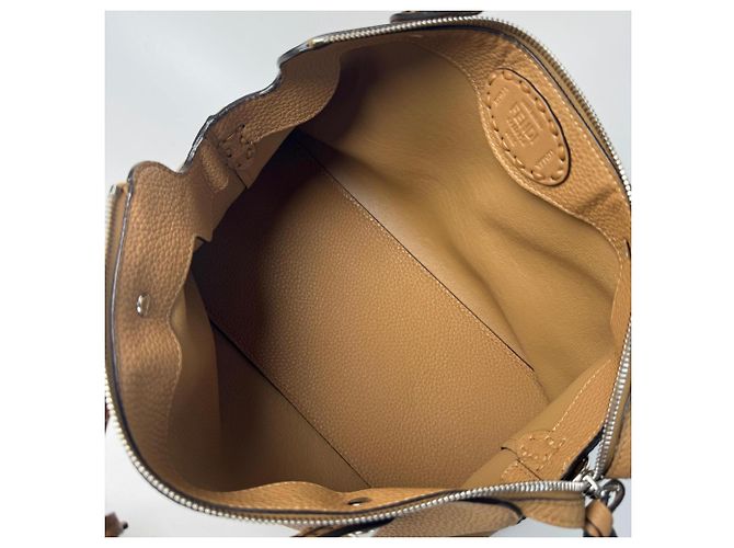 Borsa a 2 vie Fendi By The Way Large Selleria Marrone - vista 8
