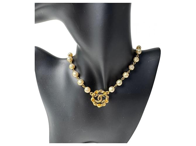 Chanel Coco Mark Perlenkette Golden - Ansicht 2