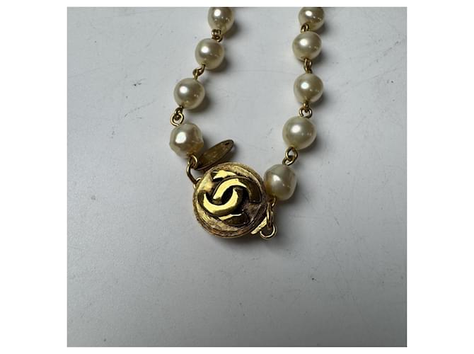 Chanel Coco Mark Perlenkette Golden - Ansicht 5