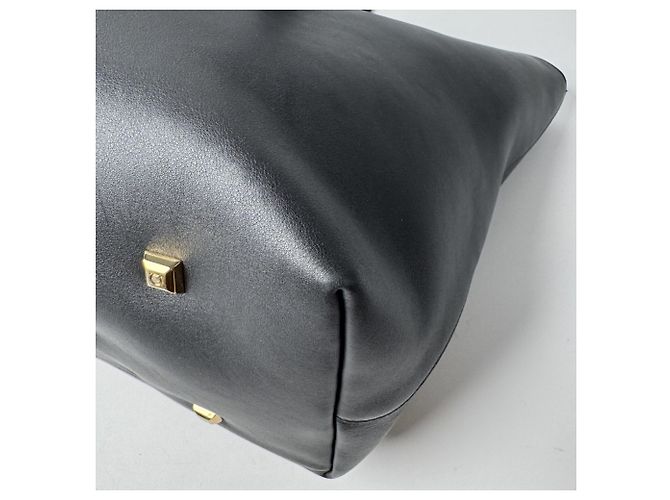 Borsa Tote Salvatore Ferragamo Gancini Nero - vista 12
