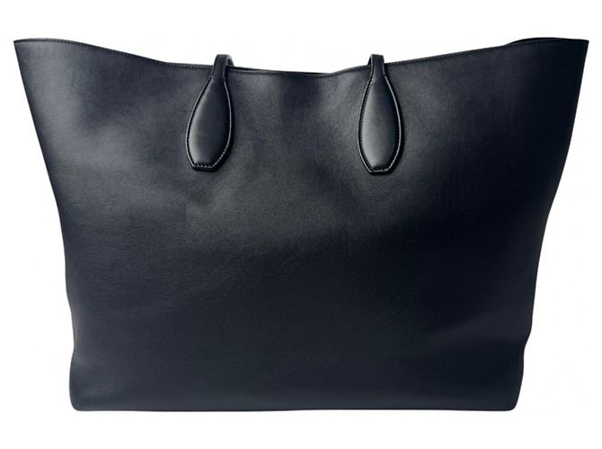 Borsa Tote Salvatore Ferragamo Gancini Nero - vista 2