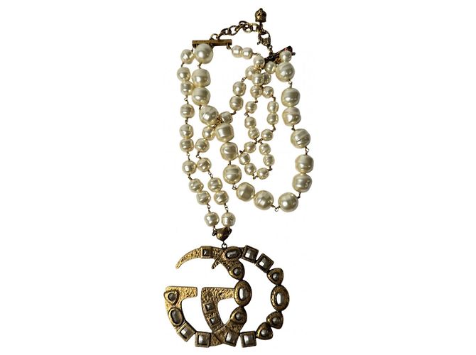 Collana Gucci con logo GG Multicolore - vista 4