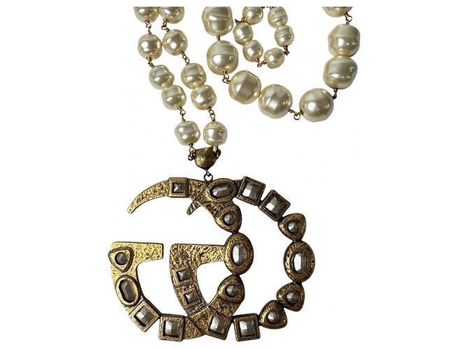 Collana Gucci con logo GG Multicolore - vista 5