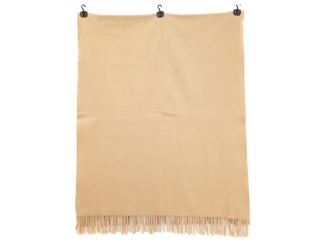 Hermès Stola in cashmere beige Hermes - vista 3