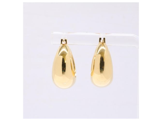 Céline Pendientes Triomphe Bold Hoop en oro Celine Dorado - vista 4