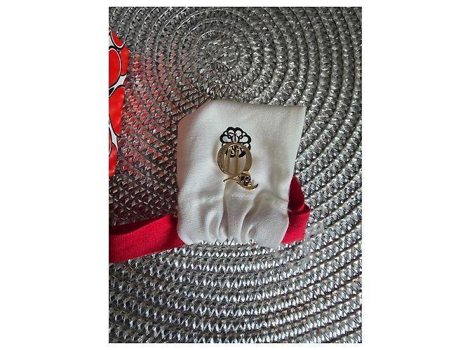 Pendente Alexander McQueen con Teschio color Oro D'oro - vista 2