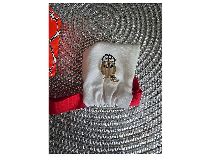 Pendente Alexander McQueen con Teschio color Oro D'oro - vista 3